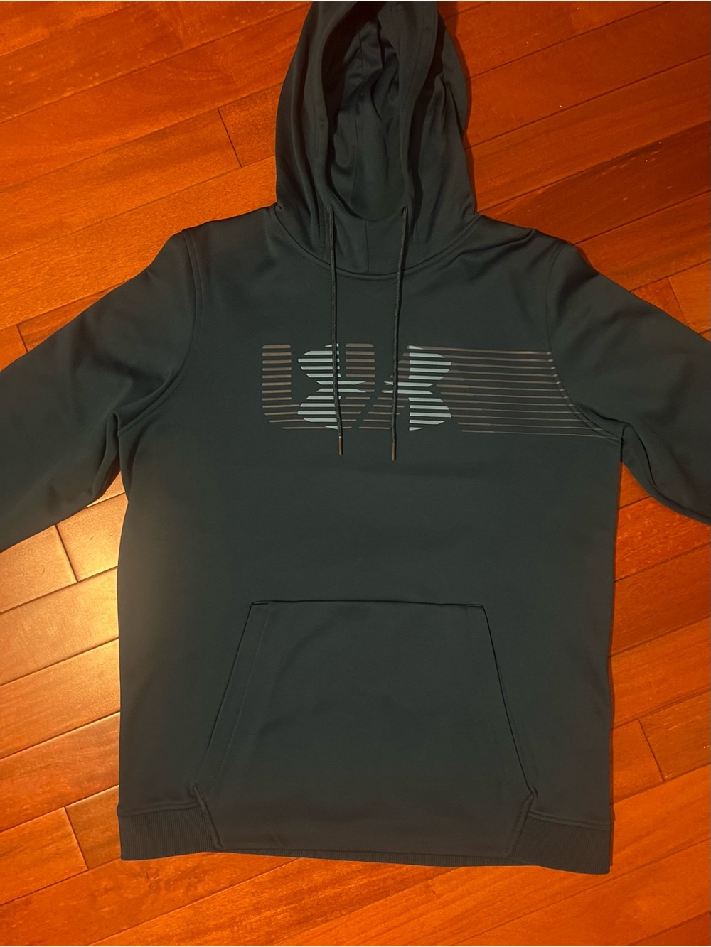 Under Armour Men’s Hooded Pullover Sweatshirt - Teal Green